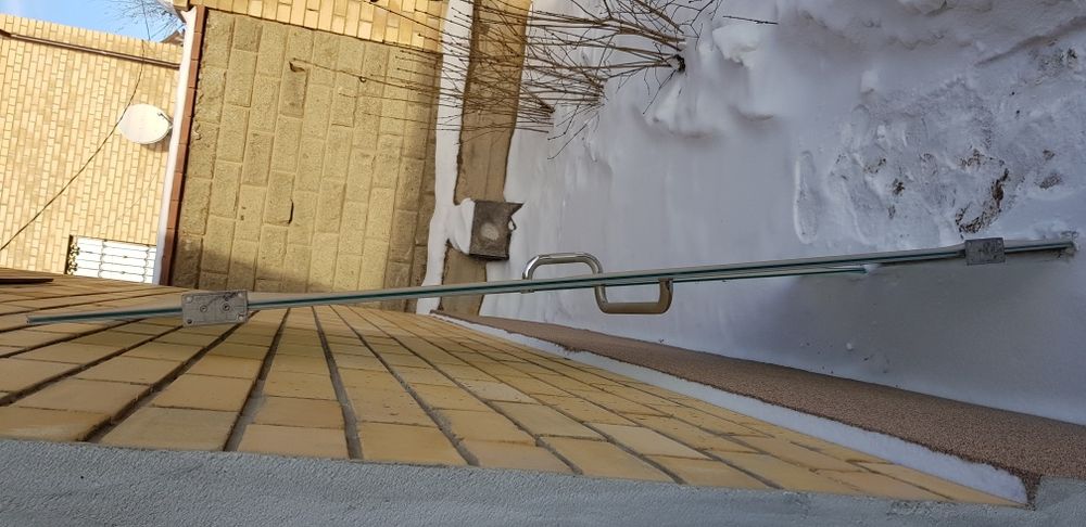 Стеклянная дверь