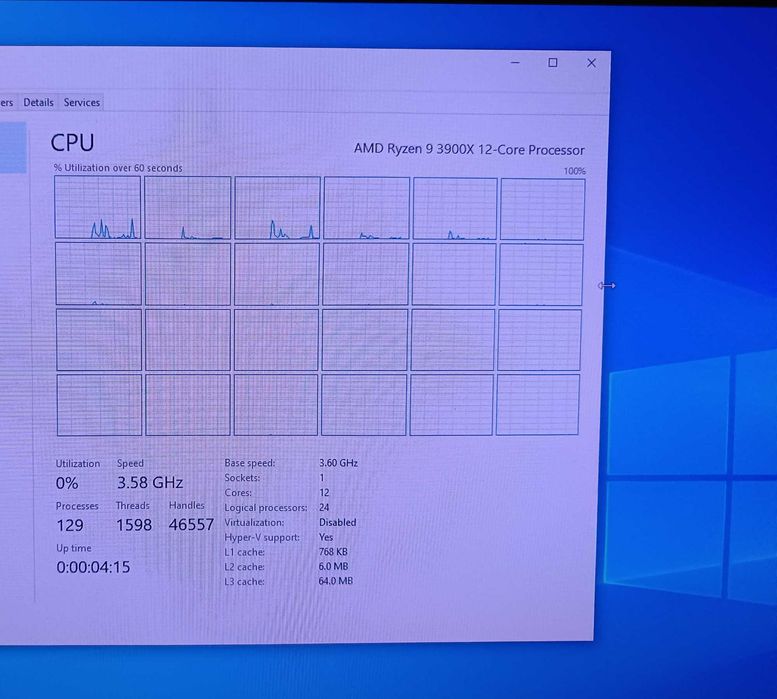 Ryzen 3900x, AsRock AB350 K4, G.Skill 2x4gb, 850 EVO 250GB, Arctic 34