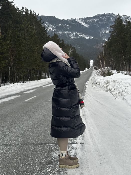 Натуралка,пуховик зимний