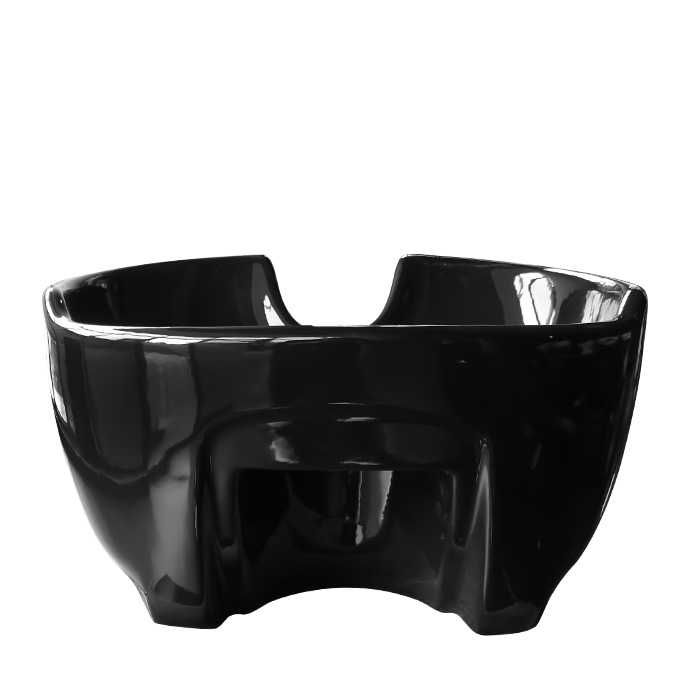 Стандартна керамична мивка с регулиращ с ъгъл DM1 и DM3 - бяла/черна