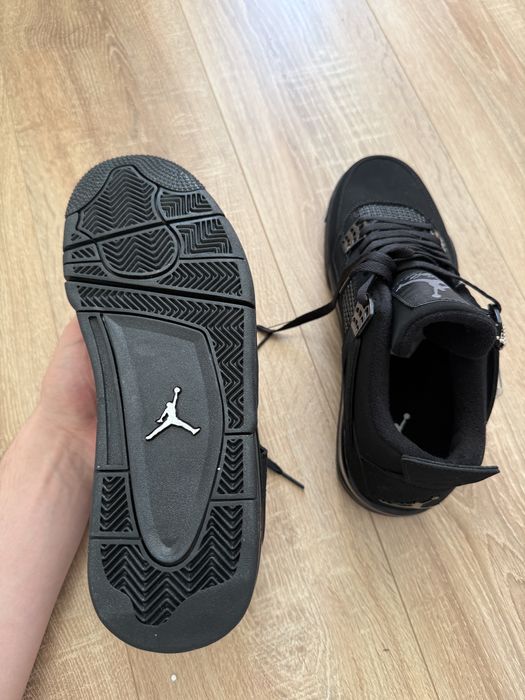 Jordan 4 Black Cat (Marimea 43)