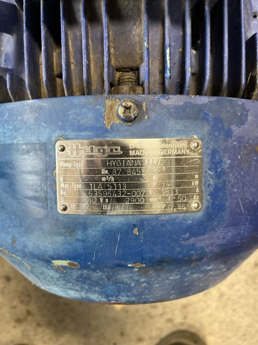 Pompa apa inox 7,5 kw