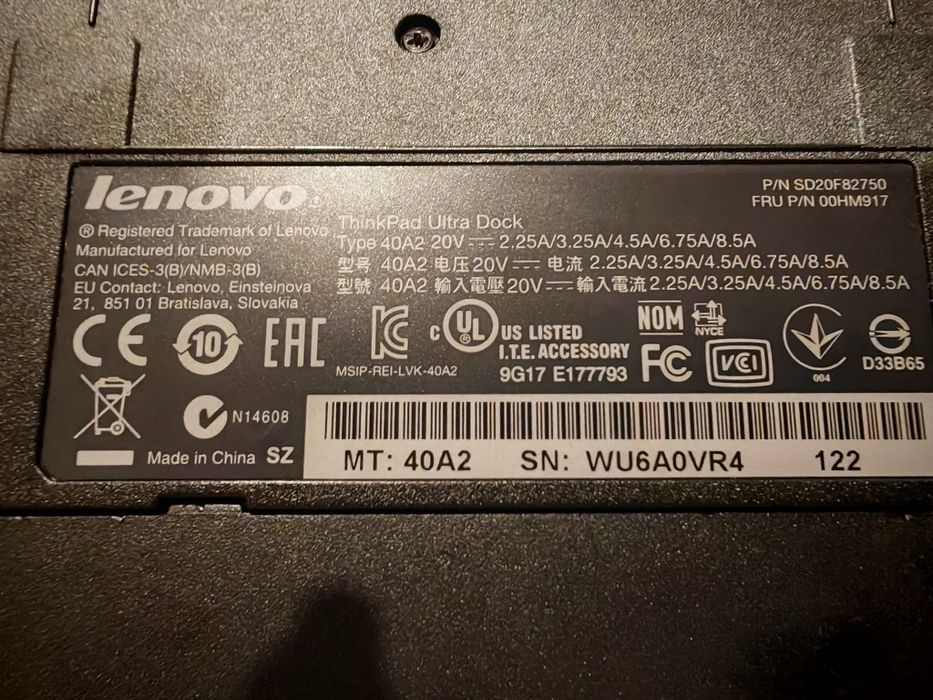 Dock lenovo pentru piese schimb