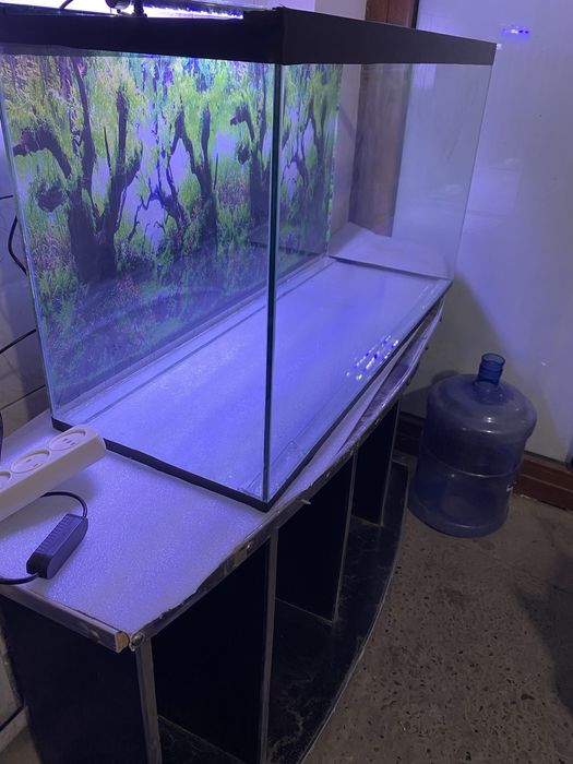 arzon akvarium laminat 3d fon 108.litr