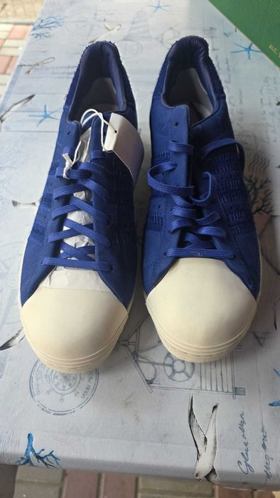 Adidas Y-3 Superstar – Albastru – Noi, cu etichetă nr 45/46