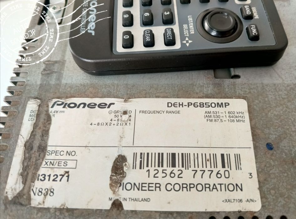 Pioneer DEH-P6850MP оригинал! Bluetooth...