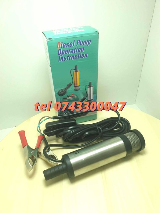 Pompa Industriala Lichide 12V 25L/minut