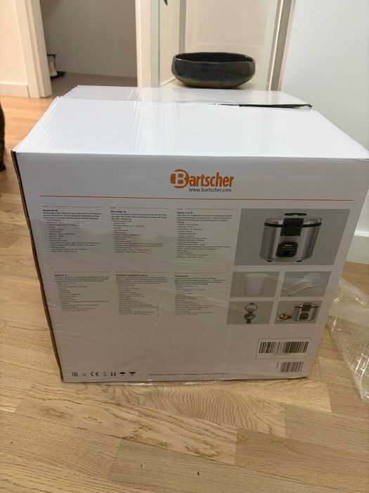 Продавам нов професионален оризовар Bartscher 8L