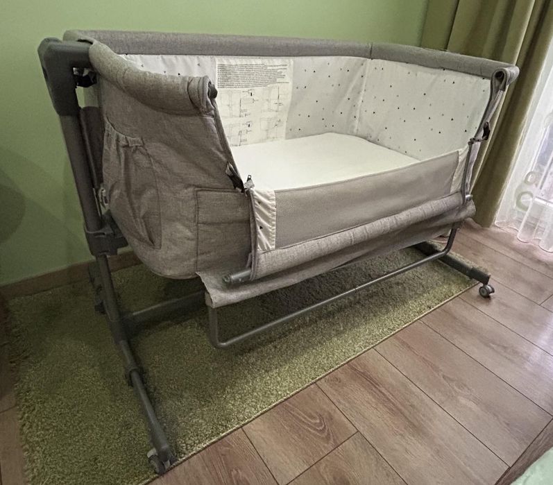 Нова цена! Продавам легло next to me Kinderkraft