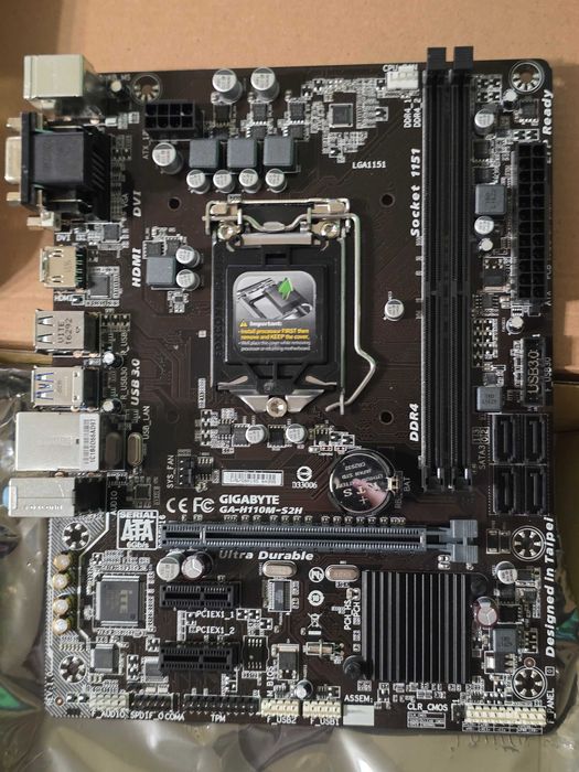 Placa de baza GIGABYTE GA-H110M-S2H (rev. 1.0) - Socket 1151
