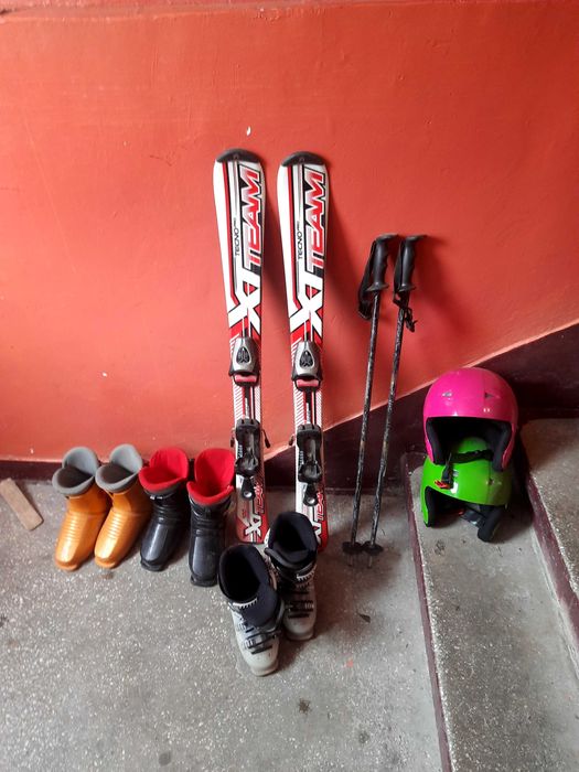 Ski,clapari,bete de ski,casca ski echipament ski copii