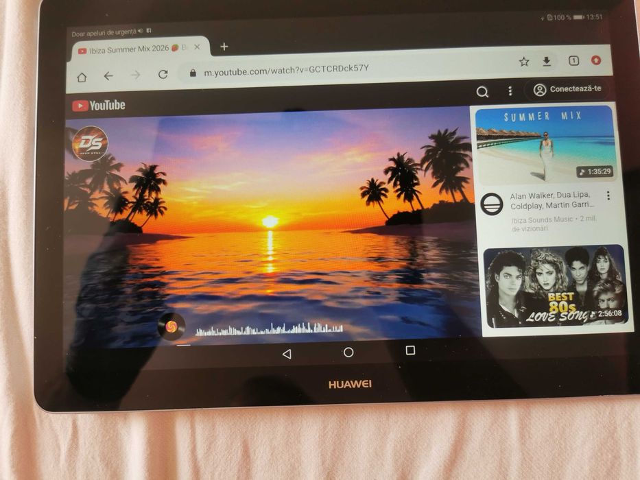 Tableta Huawei MediaPad T3  10  Model AGS-L09 cu husa,incarcator si cablu de date