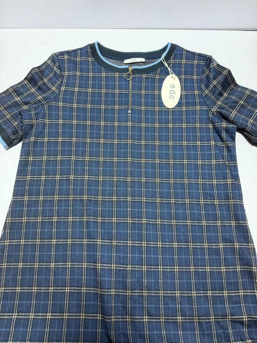 Платье edc (Esprit), новое, размер XL, клетка