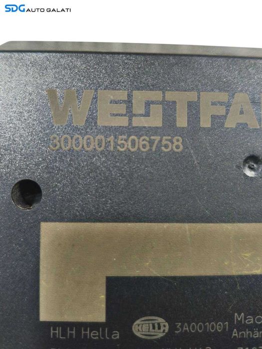 Unitate Modul Calculator Control Confort Carlig Remorcare Volkswagen Golf 5 2003 - 2009 Cod 300001506758 [LR1189]