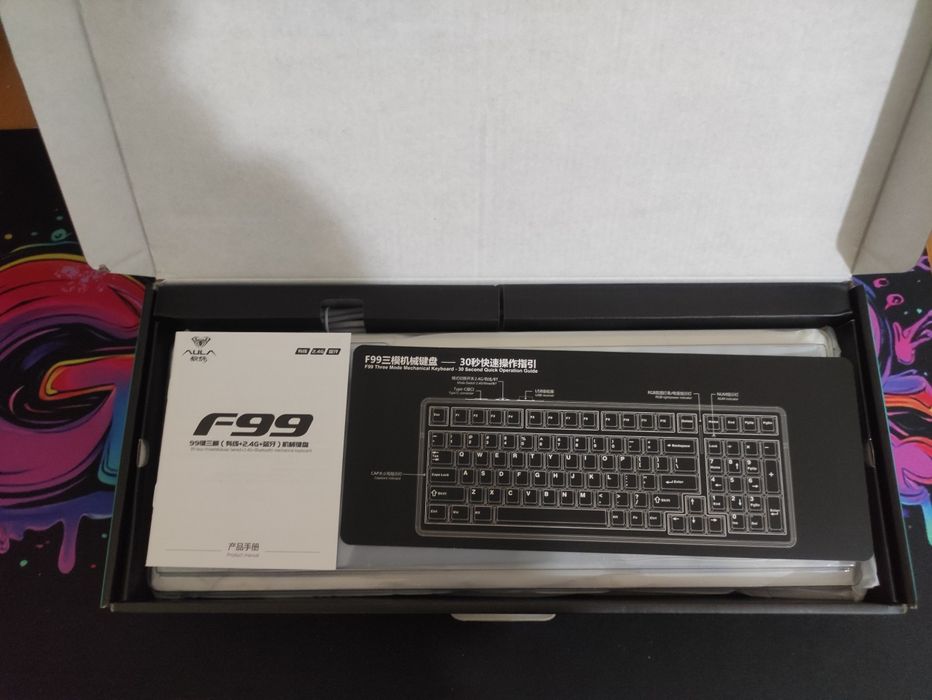 Aula f99 yengi klaviatura