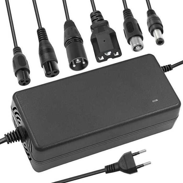 Incarcator Li-ion 54.6V,2A cu 6 conectori,pt biciclete,trotinete,nou