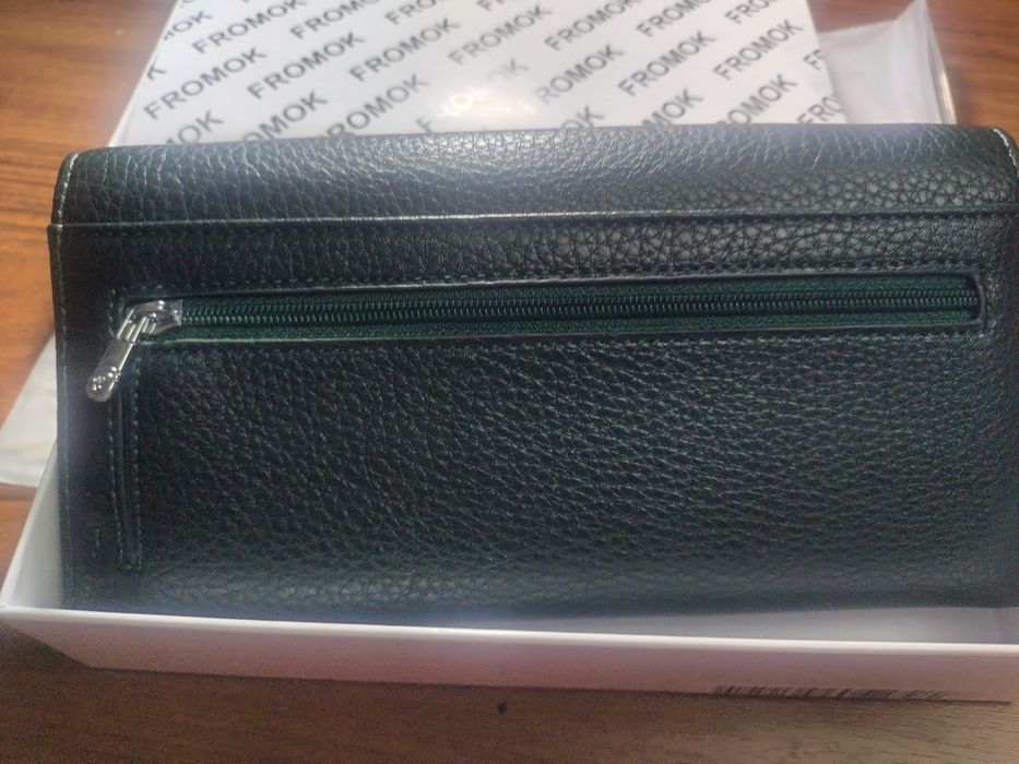 Женский кошелек кожаный