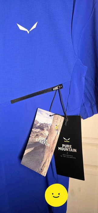 Salewa AGNER DST M HYB HZ ELECTRIC tricou barbati alpinism si drumetii