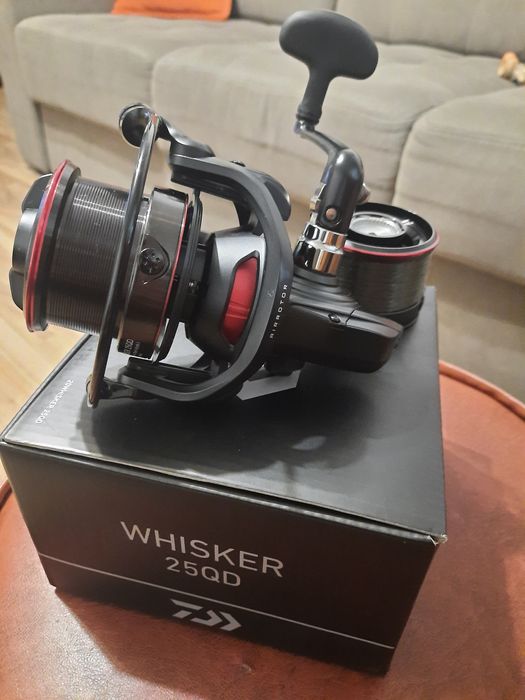 Mulinetă Daiwa Whisker în stare impecabilă