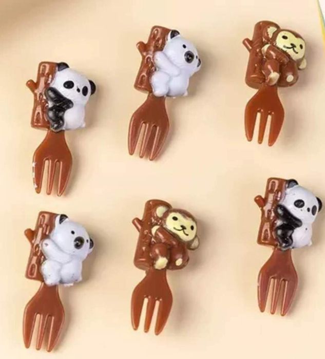 Furculite fructe copii, furculite animale