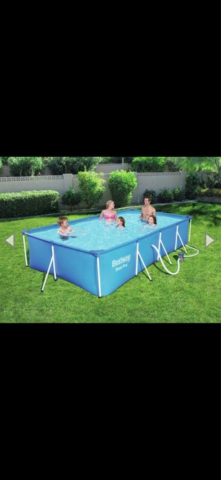 Басейн Bestway Steel Pro 400x211x81 см с помпа