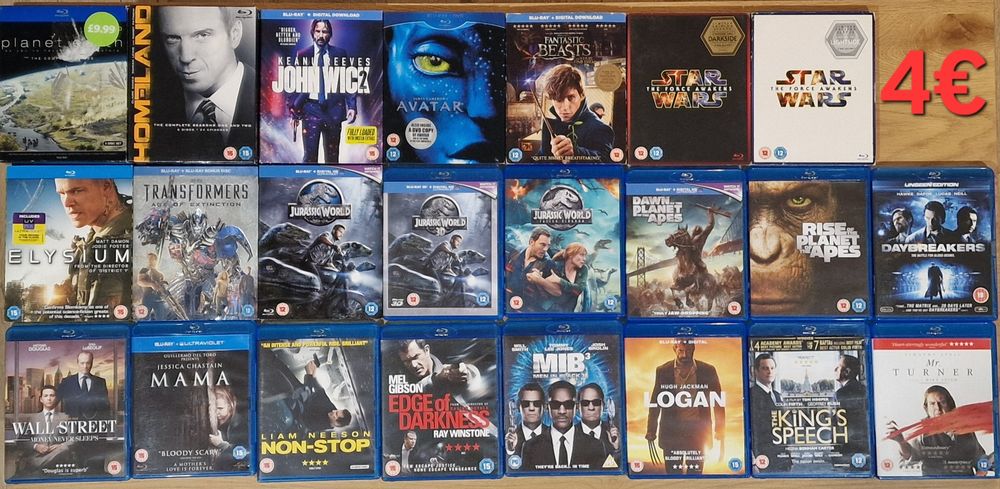 Филми на blu-ray от 6 до 10 лева