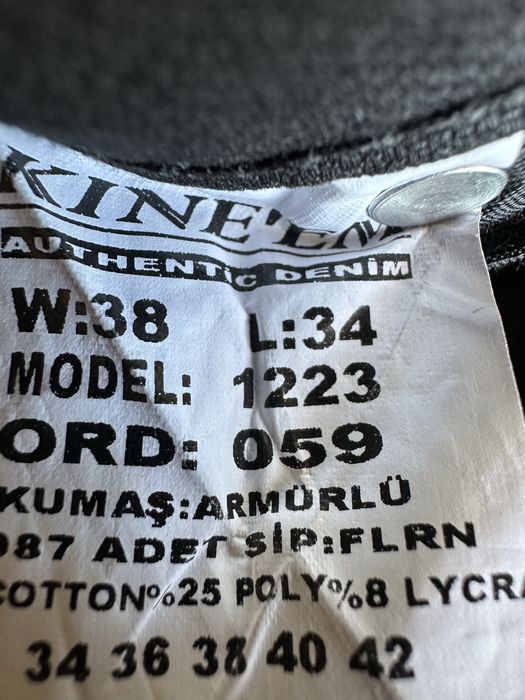 Pantaloni bărbați Kineem mărimea W38 L34 Eu 54 -XL