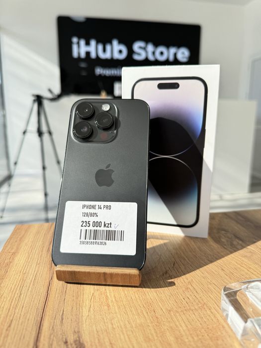 iPhone 14 Pro • 128GB / 80% Black iPhone 14 Pro • 128GB / 80% черный