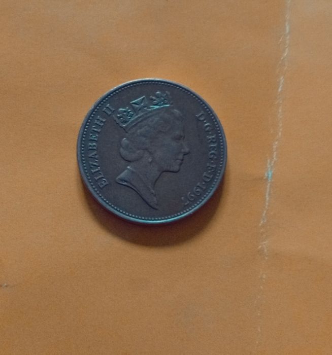 Moneda 2 PENCE Anglia an 1997