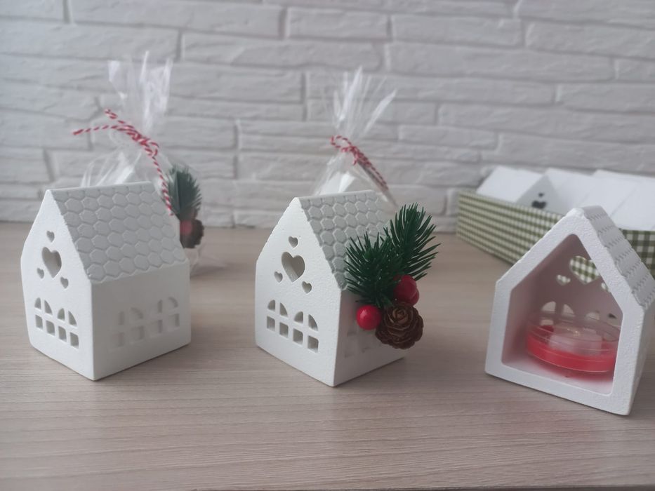 Подсвечники домики