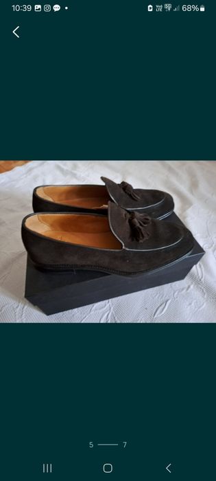Mocasini Masimo Dutti Premium Suede.Leather,40