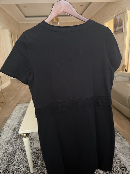 Rochie neagra Liu jo cu detalii aurii