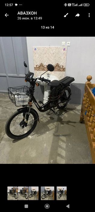 Электро скутер прбег 5500