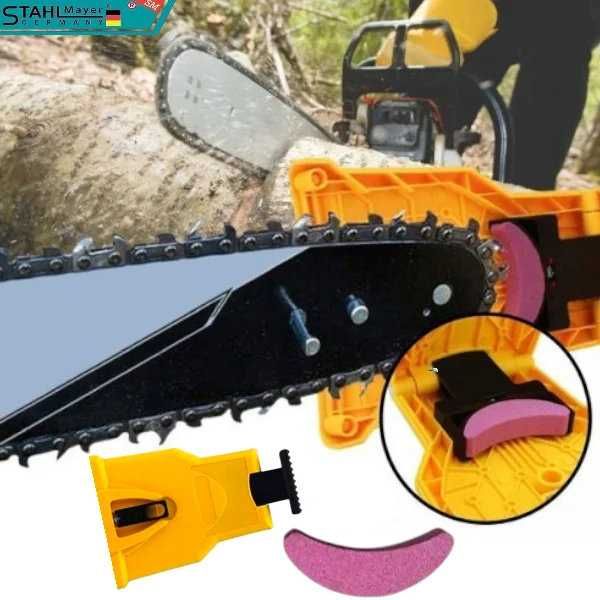 НЕМСКА Бензинова Резачка STAHLMAYER 68cc + Точило за Вериги +ЛЕД ФЕНЕР