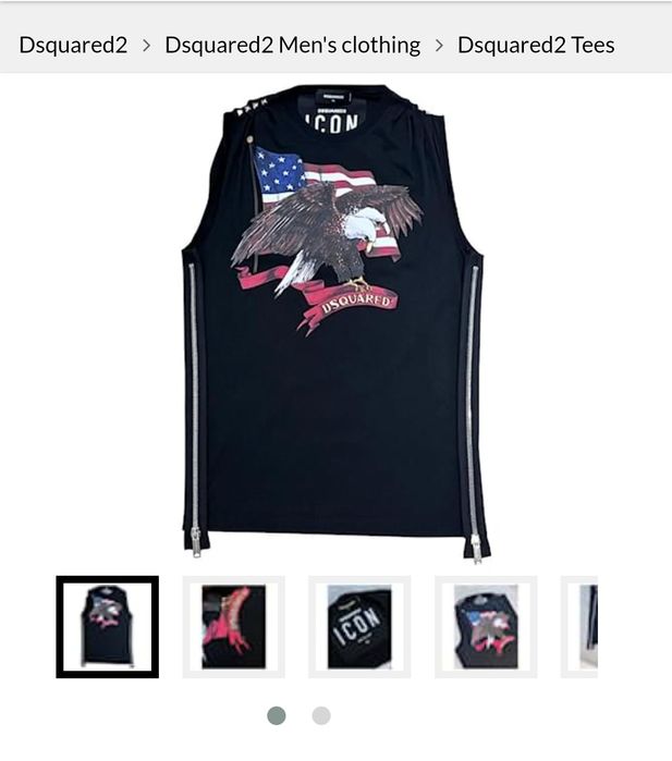 Тениска / Потник Dsquared2 Eagle М р-р