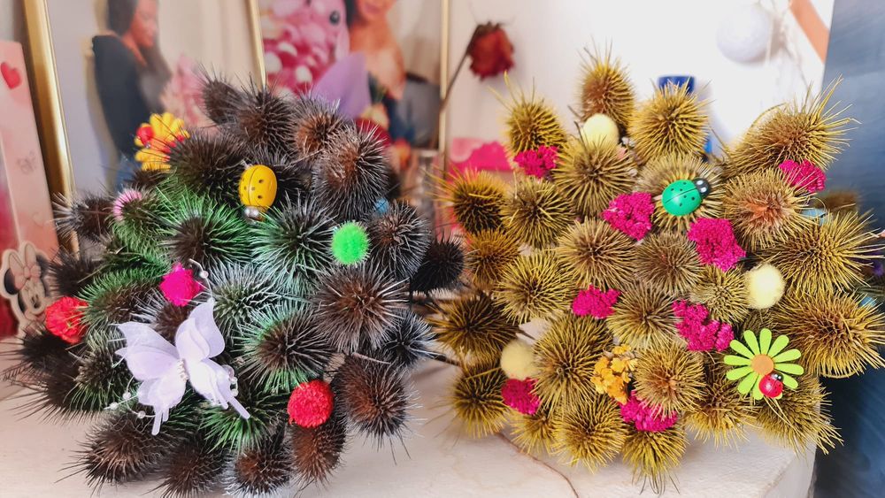 Buchete realizate manual