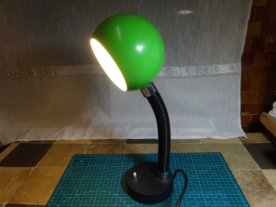 Lampa de birou/veioza vintage space age Egon Hillebrand /anii 60