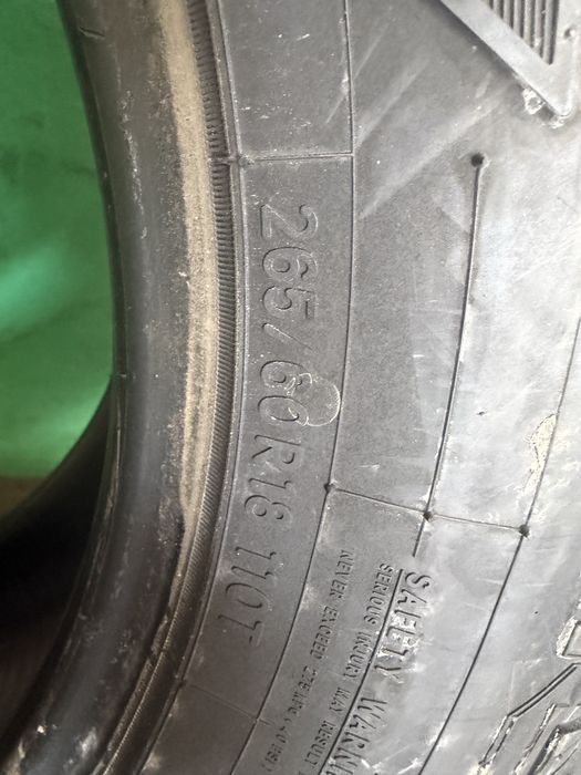 Toyo Open Country A/T Plus 265/60 R18 DOT 2722 – 4 бр., 6–7 мм