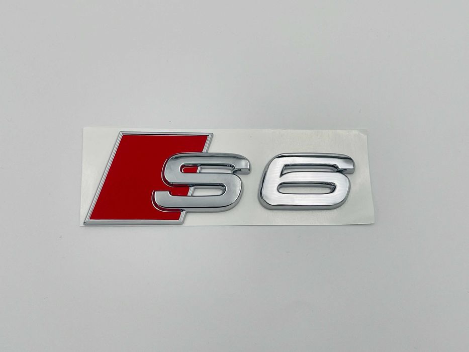 Set embleme compatibile Audi S6 A6 s-line