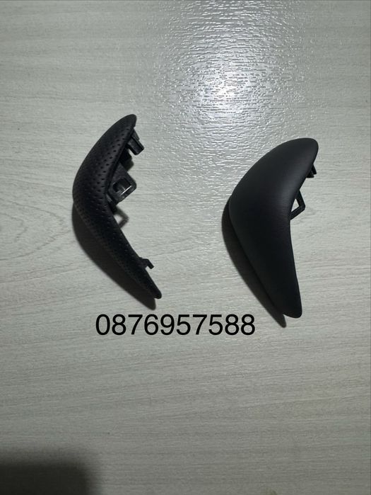 Кожено капаче за скоростен лост ауди а6 audi a6 c7 капак