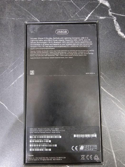 Iphone 11 pro max 256 gb