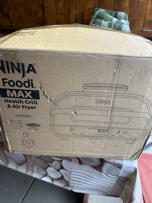 Gratar electric Ninja foodi max healt grill & air fryer
