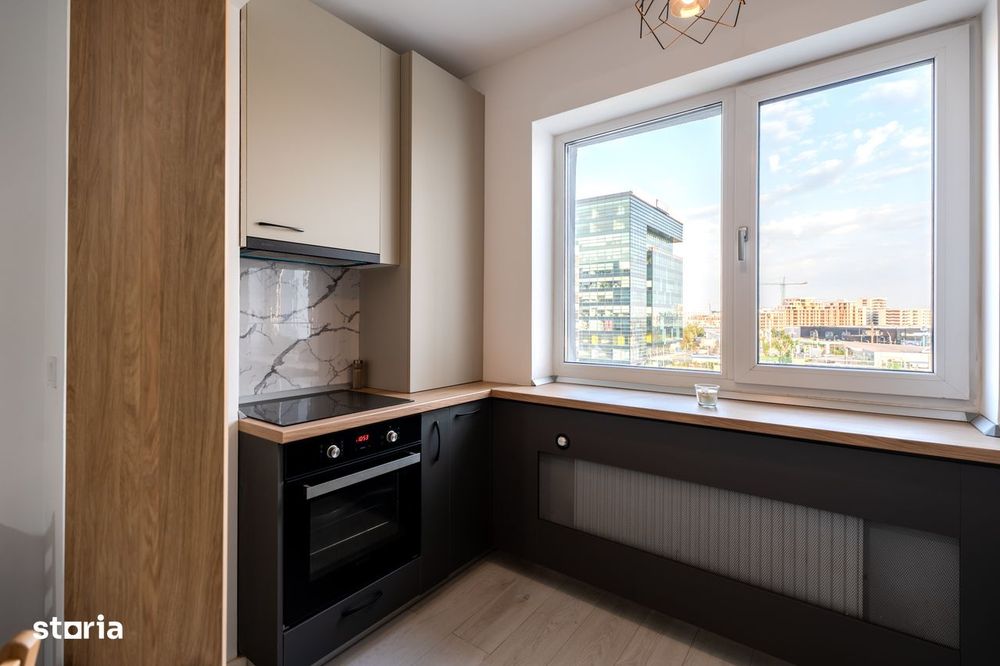 Studio 40 mp | mobilat pe comandă | Ivory Residence Pipera