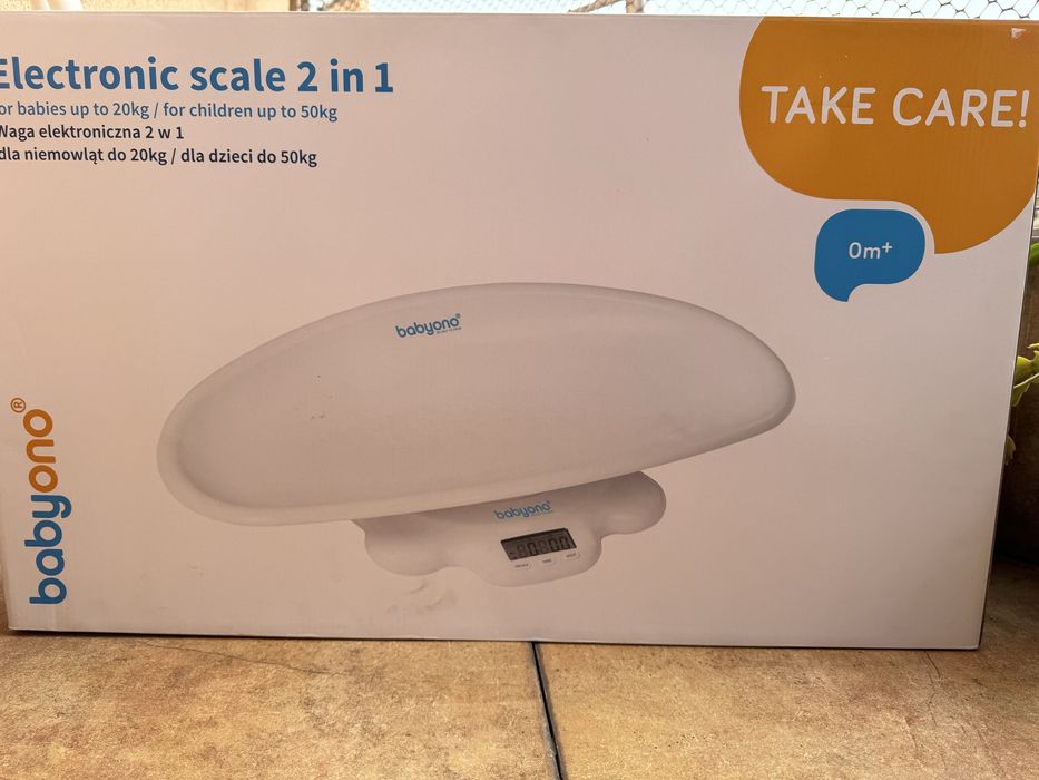 Електронна везна за бебета и деца Babyono