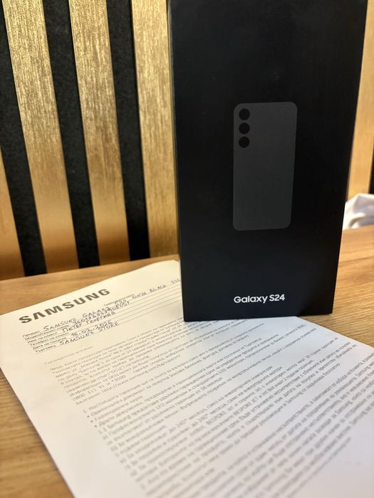 Samsung Galaxy S24 256 GB Onyx Black неразпечатан