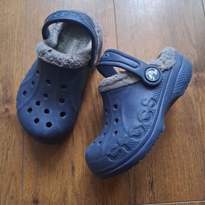 Saboti/șlapi Crocs imblaniti nr C 8-9 (24-26)