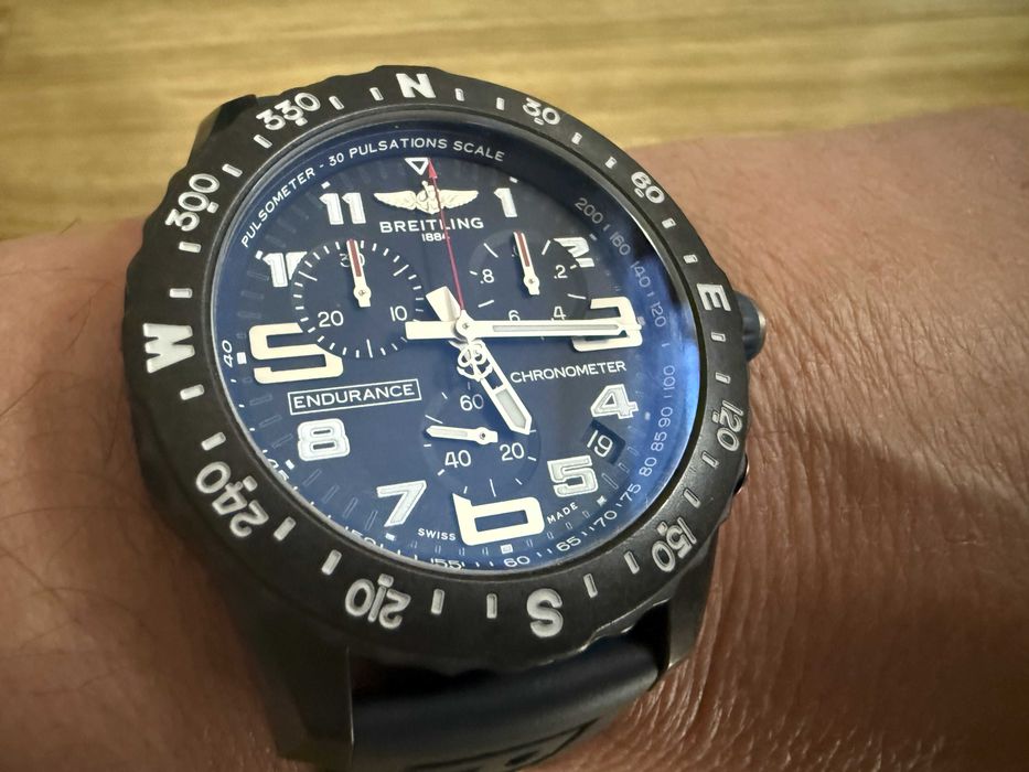 Breitling Endurance Pro 44 Blue Chronograph