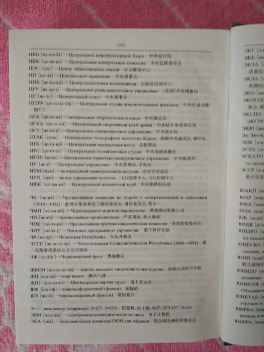 Словарь русско-китайский