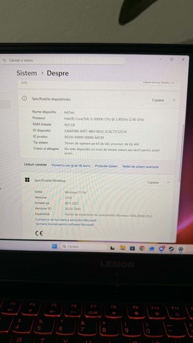 Lenovo legion Y540 16gb RAM GTX 1680