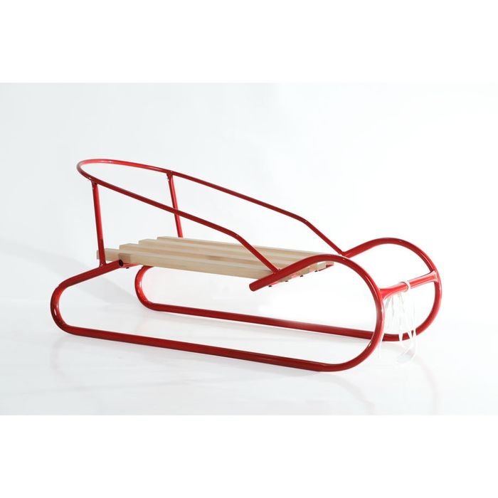 Класическа дървена шейна